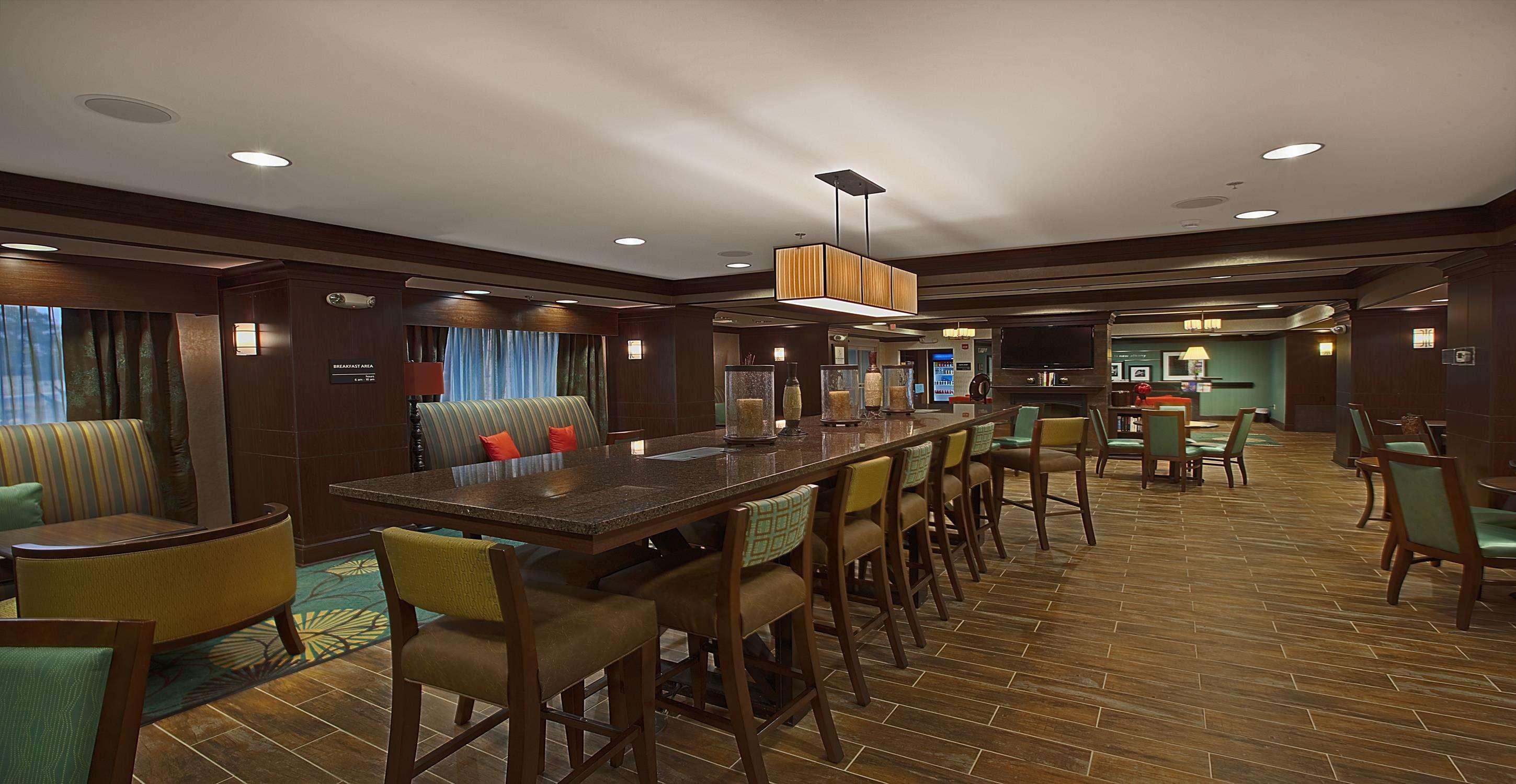 Hampton Inn New Albany Restoran foto